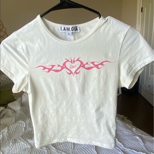 I am Gia white tshirt